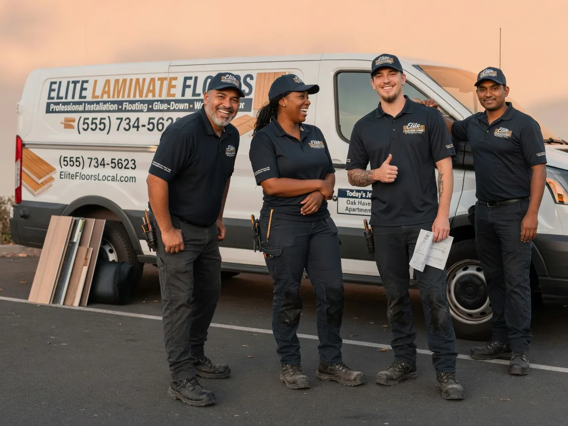 Laminate flooring installation company in Pella, IA